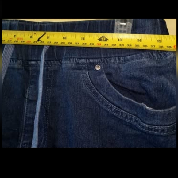 Womens Blue Shein Curve Shorts Size 0XL - Picture 6 of 8